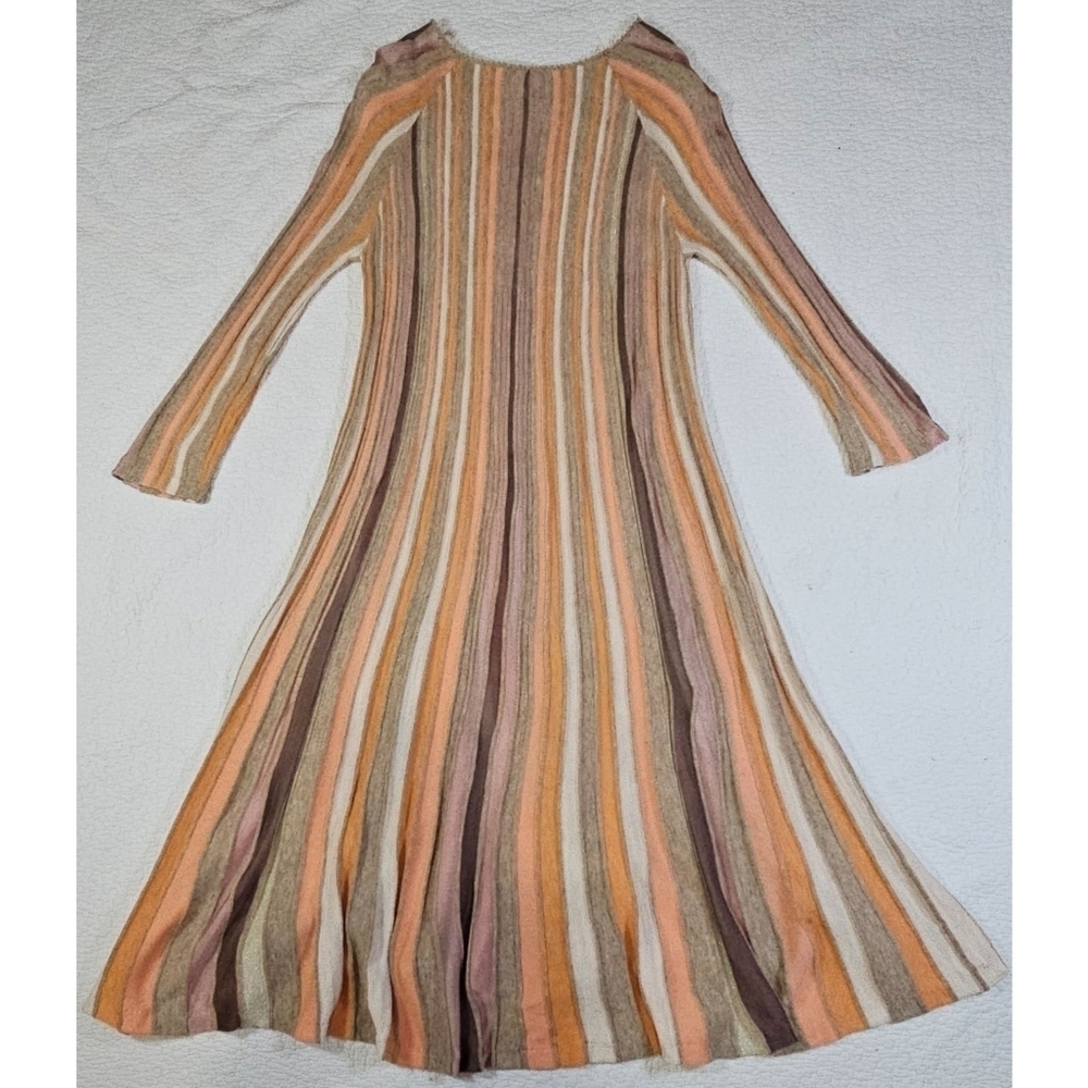 Anthropologie MOTH Nora Striped Swing Cut Sweater Dress - Picture 5 of 9